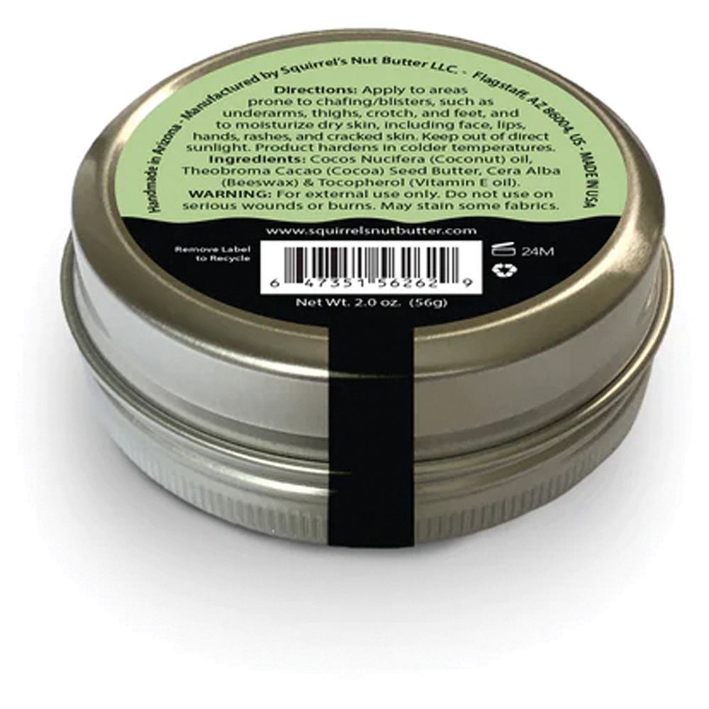 SQUIRREL'S NUT BUTTER ANTI CHAFE TIN 0.5 OZ