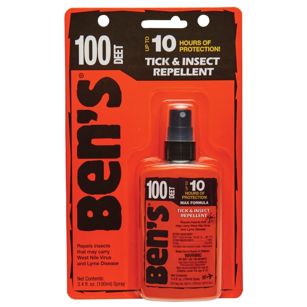 BEN'S MAX 100% DEET 3.4OZ PUMP