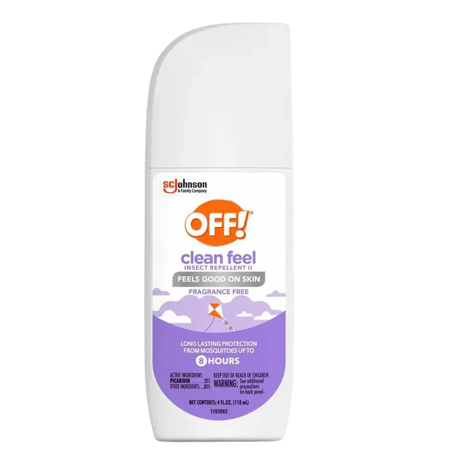 OFF! CLEAN FEEL 20% PICARIDIN SPRITZ 4 OZ