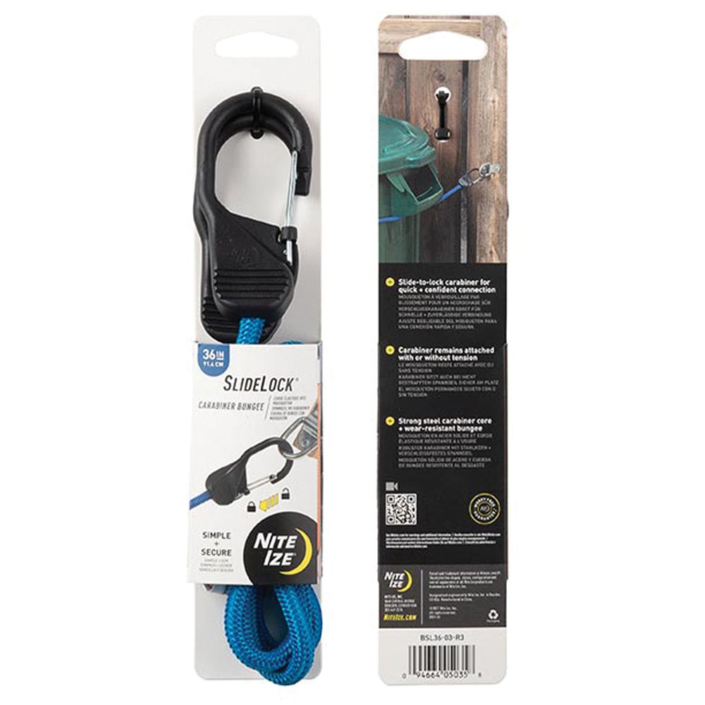 SLIDELOCK CARABINER BUNGEE
