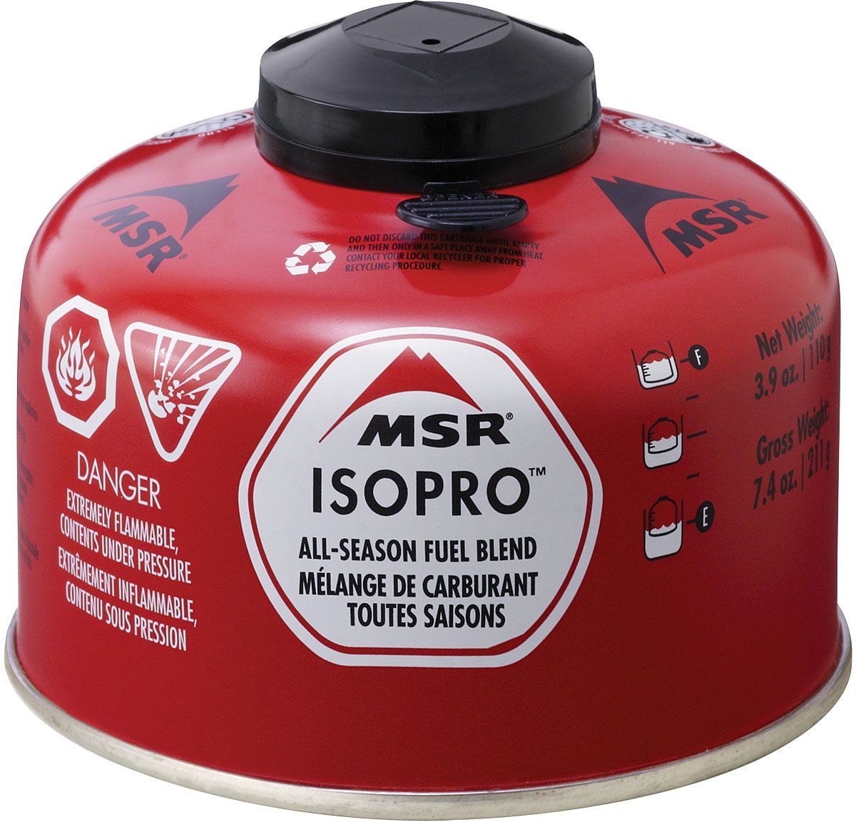 MSR ISOPRO CANISTER FUEL 4 OZ