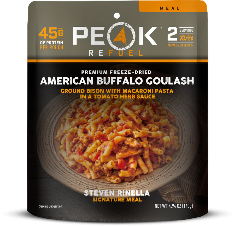 Peak Refuel American Buffalo Goulash Freeze Dried Meal