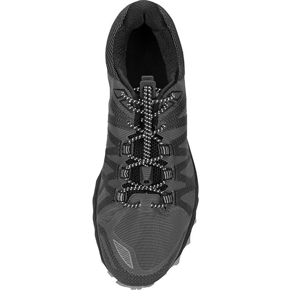 REFLECTIVE RUN LACES - BLACK