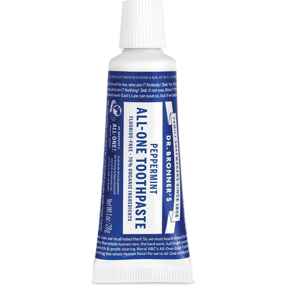 PEPPERMINT TRAVEL TOOTHPASTE