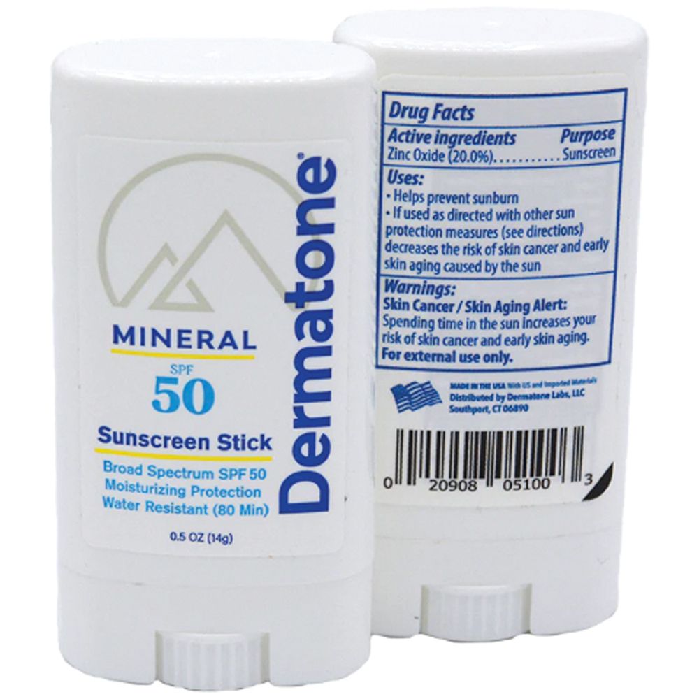 MINERAL NO-TOUCH SUNSCREEN STICK SPF50 0.5OZ WITH DISPLAY