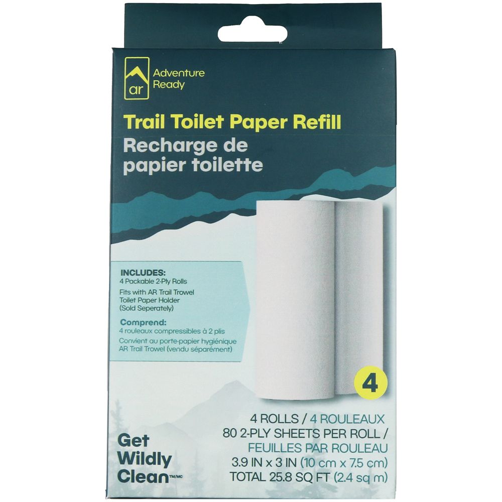 ADVENTURE READY TRAIL TOILET PAPER REFILL - 4PK