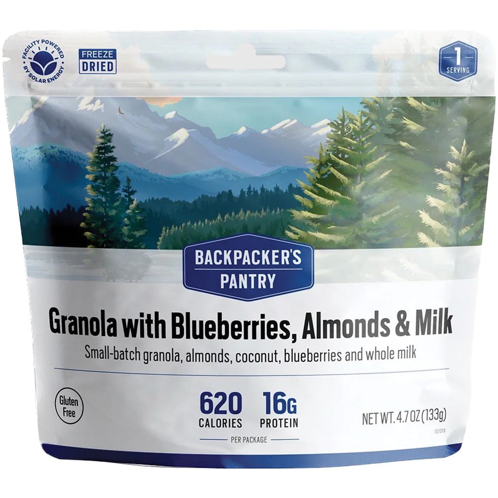 GRANOLA WITH BLUEBERRIES, ALMONDS & MILK 1P