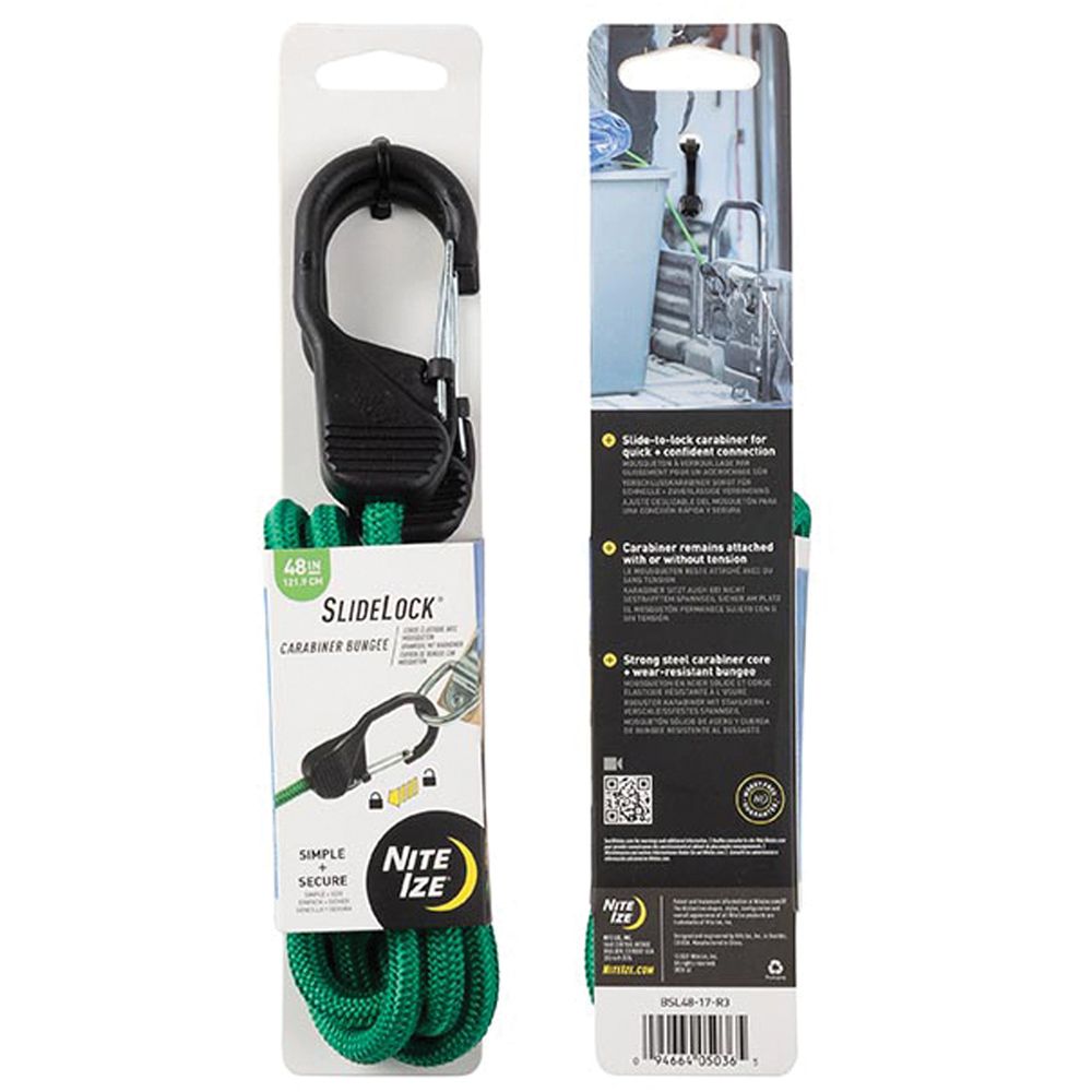 SLIDELOCK CARABINER BUNGEE