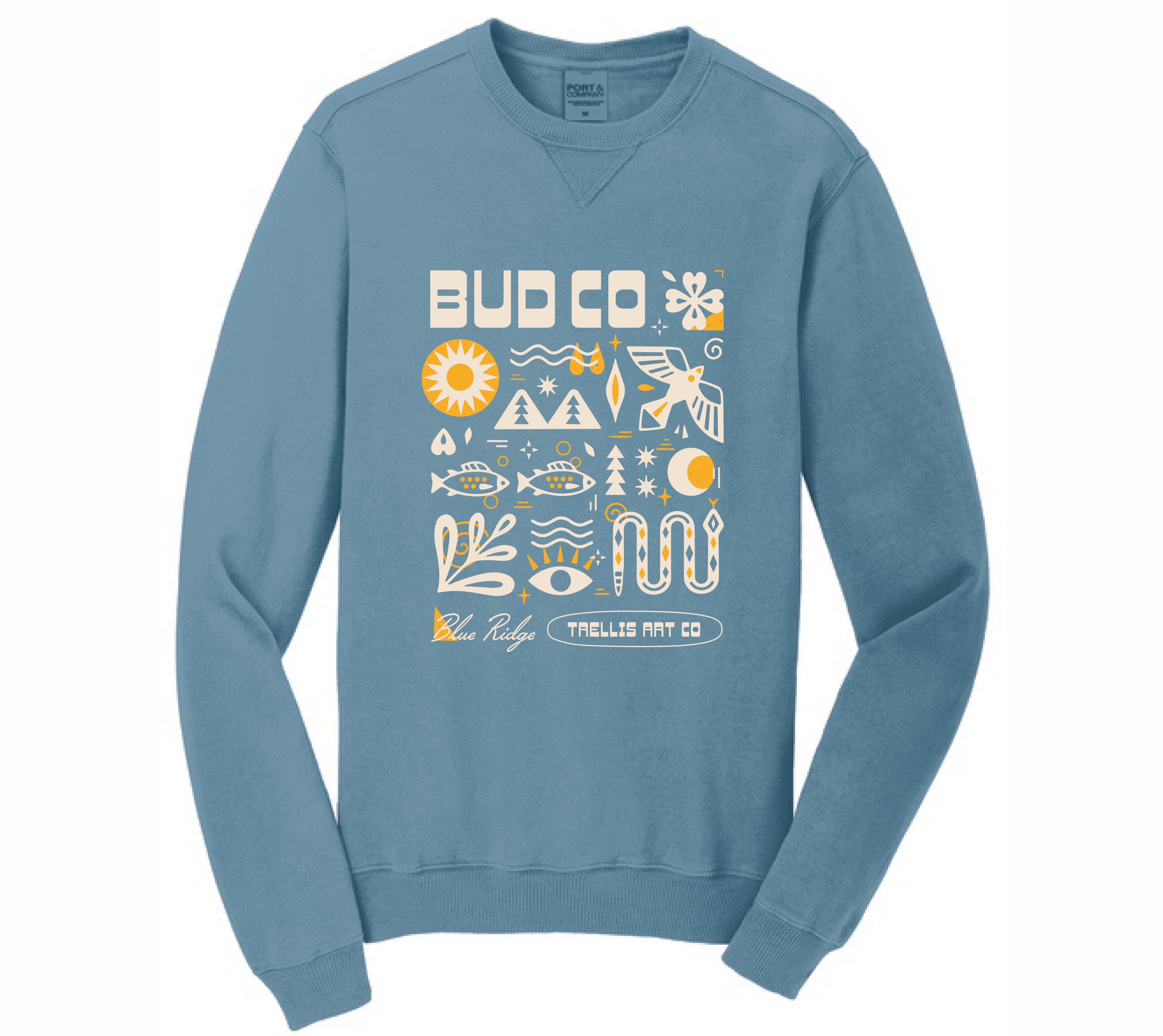 Bud Co x Trellis Art Collective Crew Neck