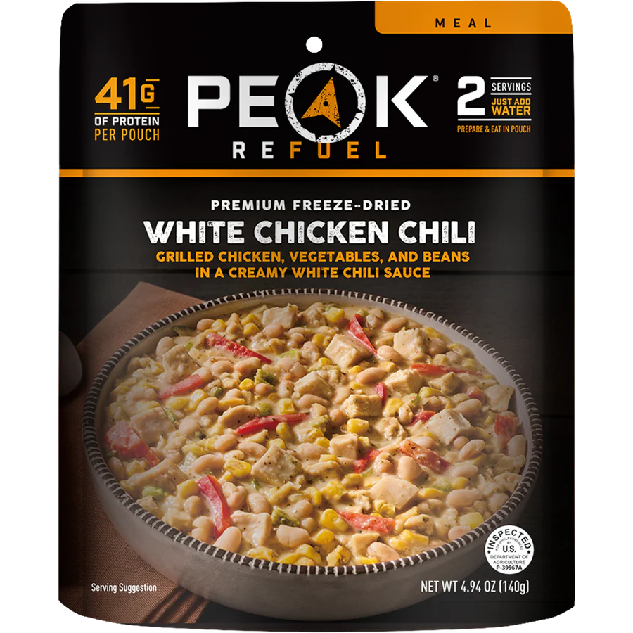Peak Refuel White Chicken Chili Freeze Dried Meal